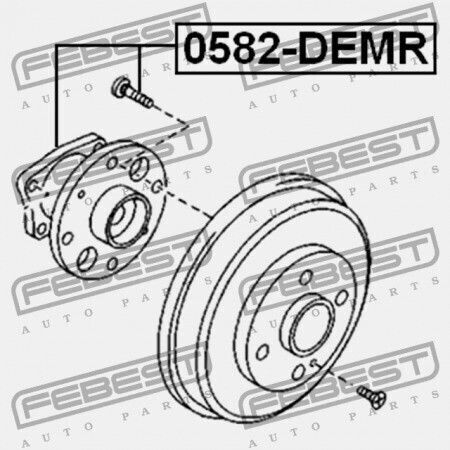 Punte Spate Mazda 2 Din 2007-2010 Eu D651-26-15xe