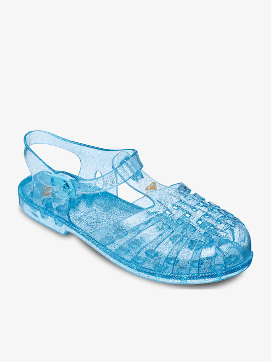 Women's Flat Sandals Turquoise