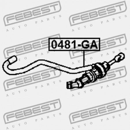 Hauptkupplungskolben Mitsubishi Lancer Cy Cz 2007.03-2013.02