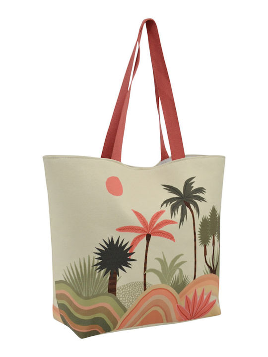 Ankor Fabric Beach Bag Multicolour