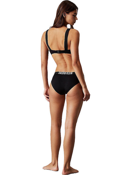 Strapless Bikini Top Μαύρο