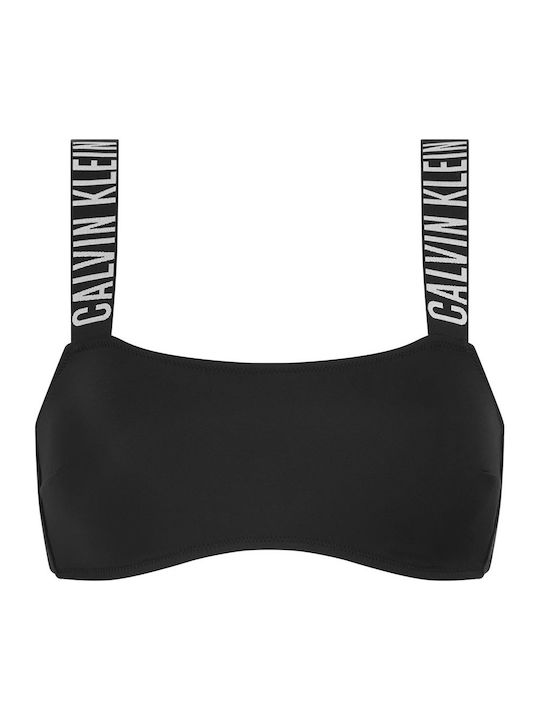 Strapless Bikini Top Μαύρο