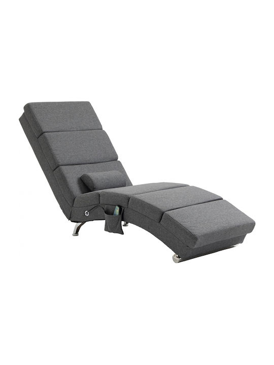Πολυθρόνα Relax Massage Γκρι 56x168x84cm