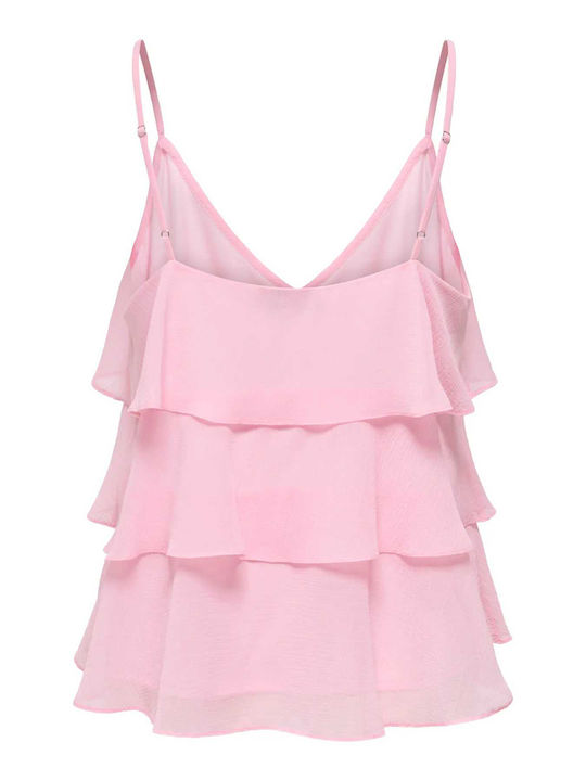 Only Singlet Women's Blouse Pink