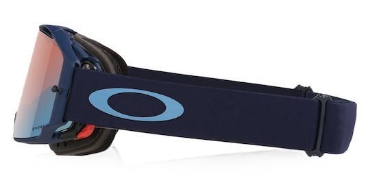 Oakley Cycling Glasses Prizm with Navy Blue Frame and Photochromic Lenses