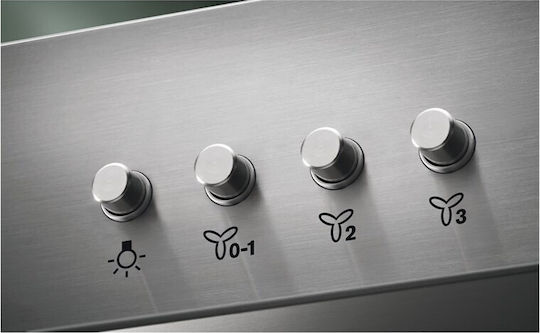 Electrolux Okap Απορροφητήρας Καμινάδα 59.8cm Inox