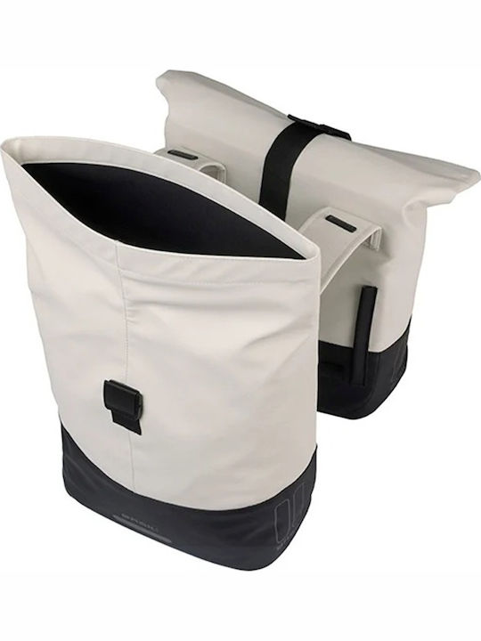 Basil Bike Rack Bag White