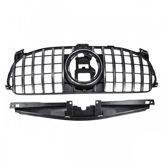 Mercedes GLE W167 2020-Present Silver Car Decorative Mask