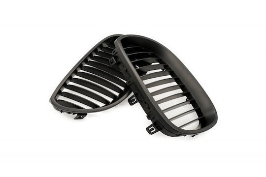 Kappe Für Motorabdeckung Monochrome Matte Schwarze Für BMW 5 E60 51712155447
