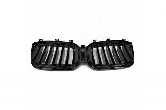Mască Radiator BMW X3 G01 Facelift Completă Stângă Sau Dreaptă Grilă Simplă Neagră Lucioasă 51139881906