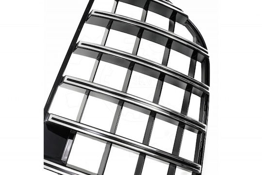 Gtr Radiator Mask Silver Mercedes M-class W166 2016-2019 A1668880260