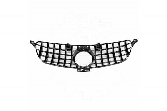 Mască Radiator GTR Neagră Lucioasă Mercedes M-Class W166 2016-2019 A1668880260