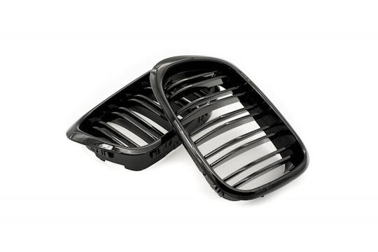 Kappe Für Motorabdeckung Doppelspur Schwarz Glänzend Für BMW 5 E39 51132497261