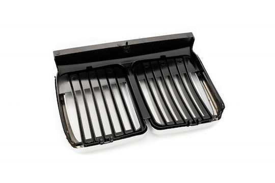 Engine Cover Mask Single Strip Black Chrome for BMW 3 E30
