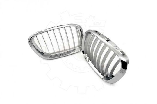 BMW X5 E53 Kühlergrillmaske Set Links Oder Rechts Einzeln Chrom 51137113733