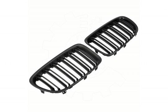 Mască Radiator Set Complet Stânga Sau Dreapta Bandă Simplă Negru Mat BMW X1 E84 51117347669