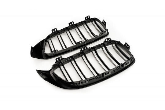 Capotă Motor Cu Dublă Dungă Neagră Lucioasă BMW 4 F32 51712336813