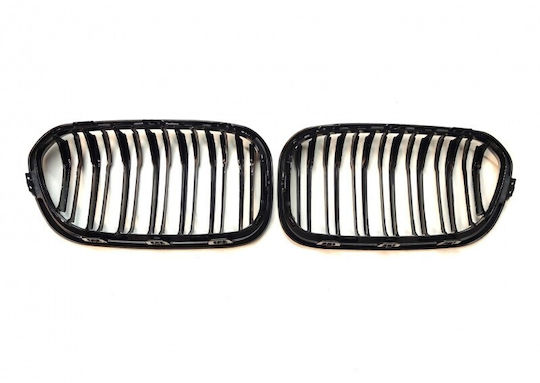 BMW Mask 1 F20 2015-2019 Glossy Black Set of 2 Pieces
