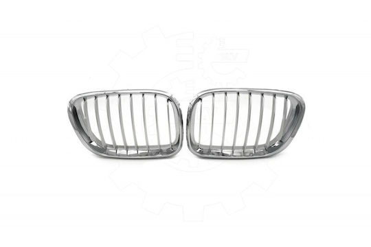BMW X5 E53 Kühlergrillmaske Set Links Oder Rechts Einzeln Chrom 51137113733