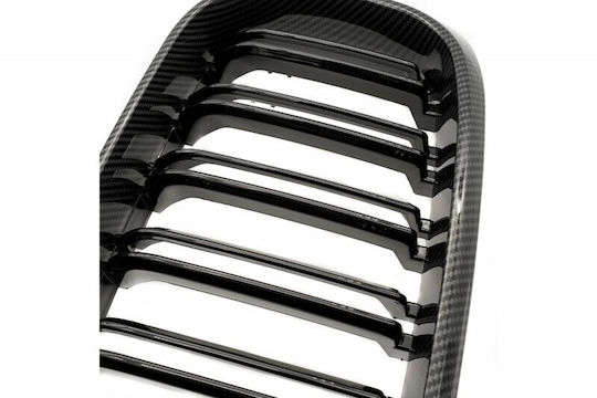 Kappe Für Motorhaube Doppelstreifen Kohlefaser BMW X5 F15 51712334708