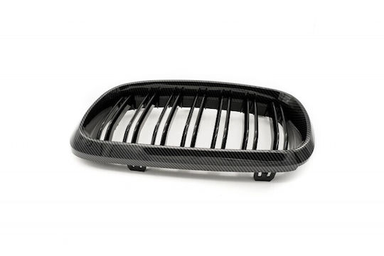Kappe Für Motorhaube Doppelstreifen Kohlefaser BMW X5 F15 51712334708