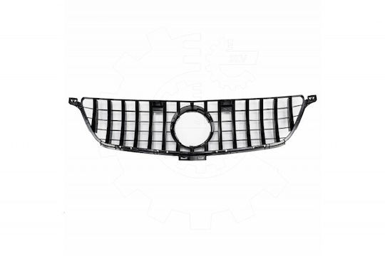 SKV Auto Dekorative Maske GTR Schwarz Glänzend Mercedes M-Klasse W166 2013-2015 A166880098590