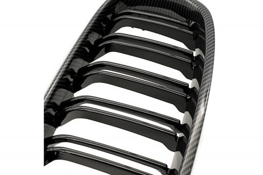 Capot Motor Dublă Bandă Din Fibră De Carbon BMW 3 F30 51137255411