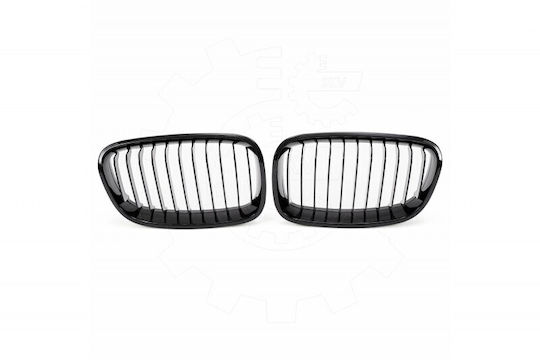 BMW F20 Radiator Mask Set Left or Right Single Grille Glossy Black