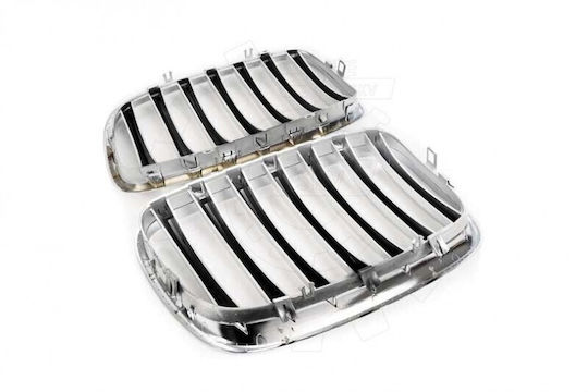 BMW X5 E70 Radiator Mask Full Set Left or Right Single Chrome Stripe