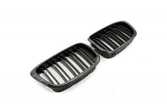 Capotă Motor Cu Dublă Dungă Din Fibră De Carbon BMW 5 E39 51132497261