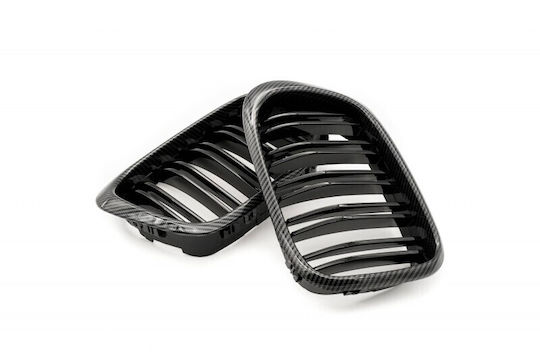 Capotă Motor Cu Dublă Dungă Din Fibră De Carbon BMW 5 E39 51132497261