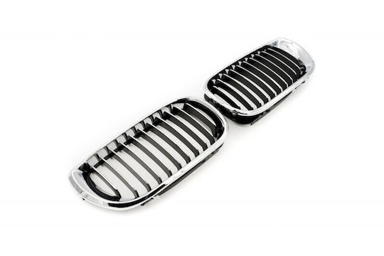 Псевдокапак На Мотор Еднолента Хром BMW 3 E46 Facelift 51137030545