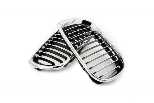 Псевдокапак На Мотор Еднолента Хром BMW 3 E46 Facelift 51137030545