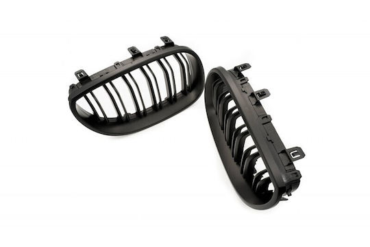 Double Black Matte Engine Cover for BMW 5 E60
