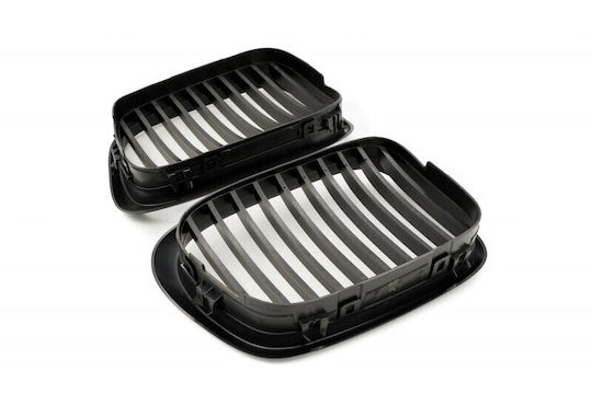 Kappe Für Motorabdeckung Monostripes Schwarz Matt Für BMW 5 E39 51132497261