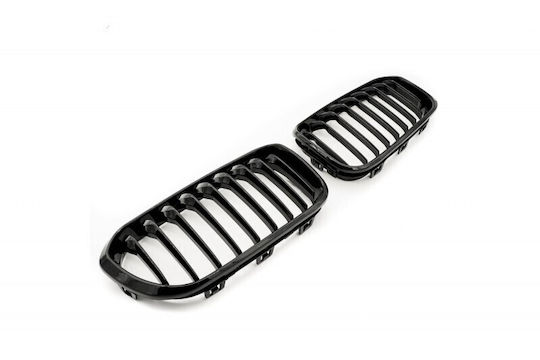 Capac Motor Decorativ Bandă Unică Neagră Lucioasă BMW 1 F20 Facelift 51712357461
