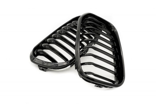 Capac Motor Decorativ Bandă Unică Neagră Lucioasă BMW 1 F20 Facelift 51712357461