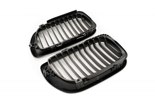 Bmw 3 E46 Facelift 51137030545 Pseudo-Kühlergrill Mit Einem Streifen Mattschwarz