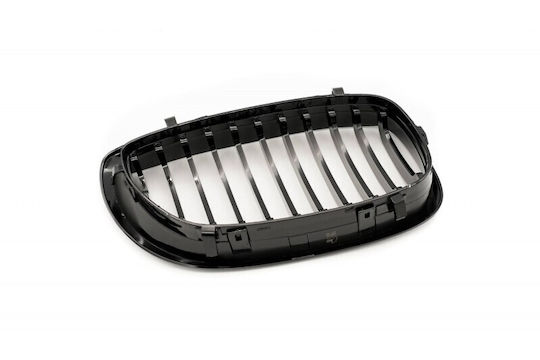 Falsă Acoperire Capotă Motor Bandă Unică Neagră Lucioasă BMW 3 E46 Facelift Coupe 51137064317