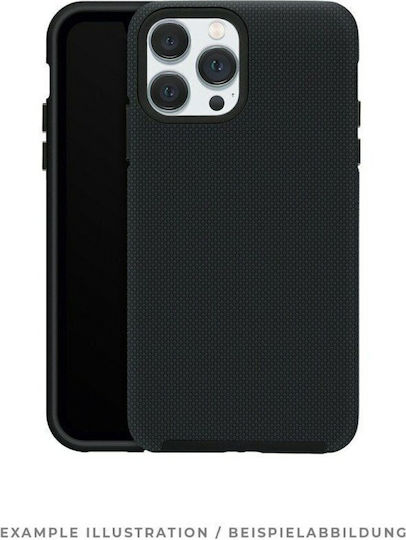 Prio Протективен Калъф Задна Корица Пластмаса / Силикон Черен Galaxy S21+ 5G