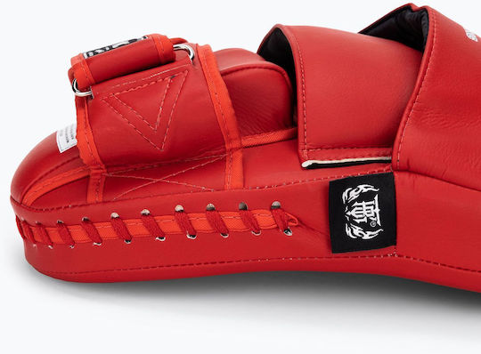 Top King Boxing Στόχοι Χειρός Πολεμικών Τεχνών 2τμχ Κόκκινοι