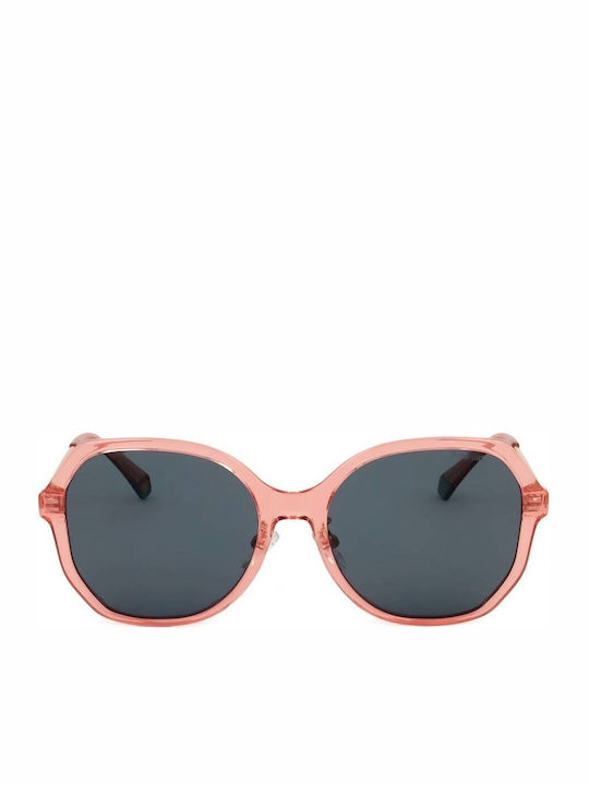 Polaroid Ochelari De Soare Pentru Femei Cu Ramă Roz Și Lentile Gri Polarized PLD6177/G/S 35JM9