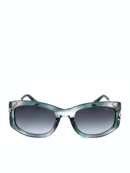 Blumarine Ochelari de soare Albastru cu Plastic Cadru Blumarine Ochelari de soare Albastru cu Plastic Cadru