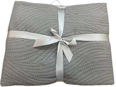 Linea Home Peak Κουβερλί Υπέρδιπλο Γκρι 220x240cm