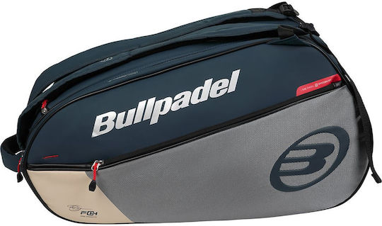 Bullpadel Rucsac Genți De Tenis 4 Rachete Gri