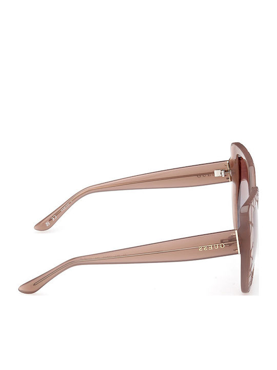 Guess Ochelari De Soare Pentru Femei Cu Ramă Neagră Din Plastic Și Lentile Degrade GU00153 57F