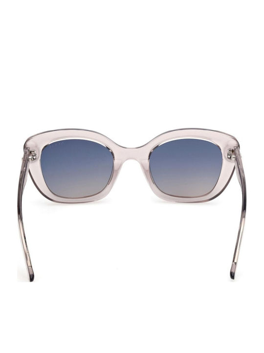 Guess Guess Women's Sunglasses with Black Horn-Rimmed Frame and Blue Gradient Lenses GU00196 20W
