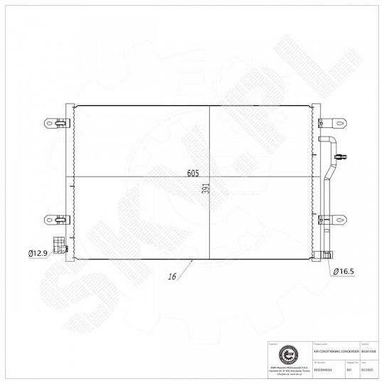 Klimakompressor Audi A4 B6 A6 C5 8e0260403a