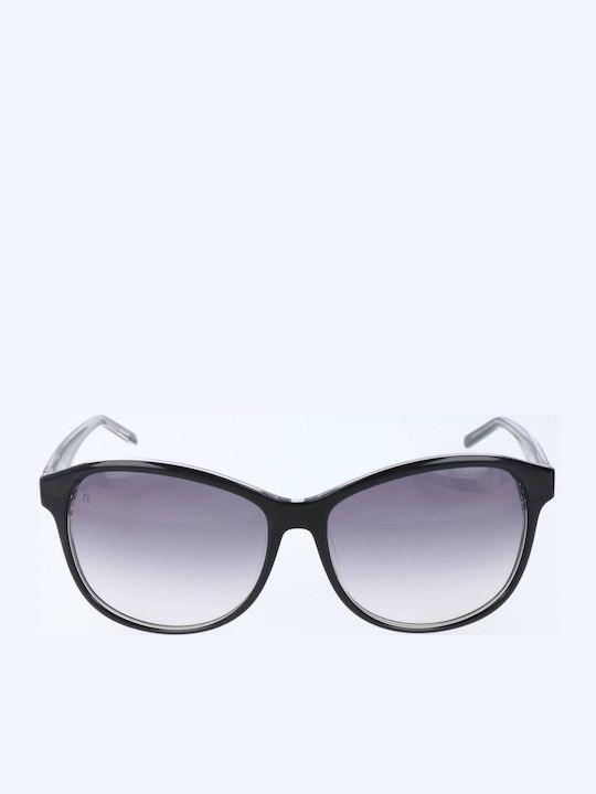 Rodenstock Unisex Sunglasses with Black Frame and Gray Lens R3266 A