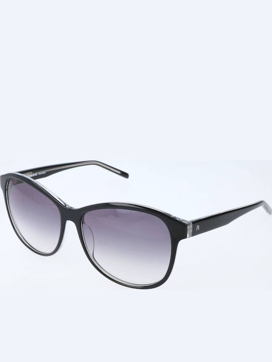 Rodenstock Unisex Sunglasses with Black Frame and Gray Lens R3266 A
